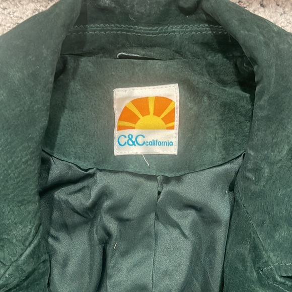 C&C California suede/leather jacket - Picture 2 of 3